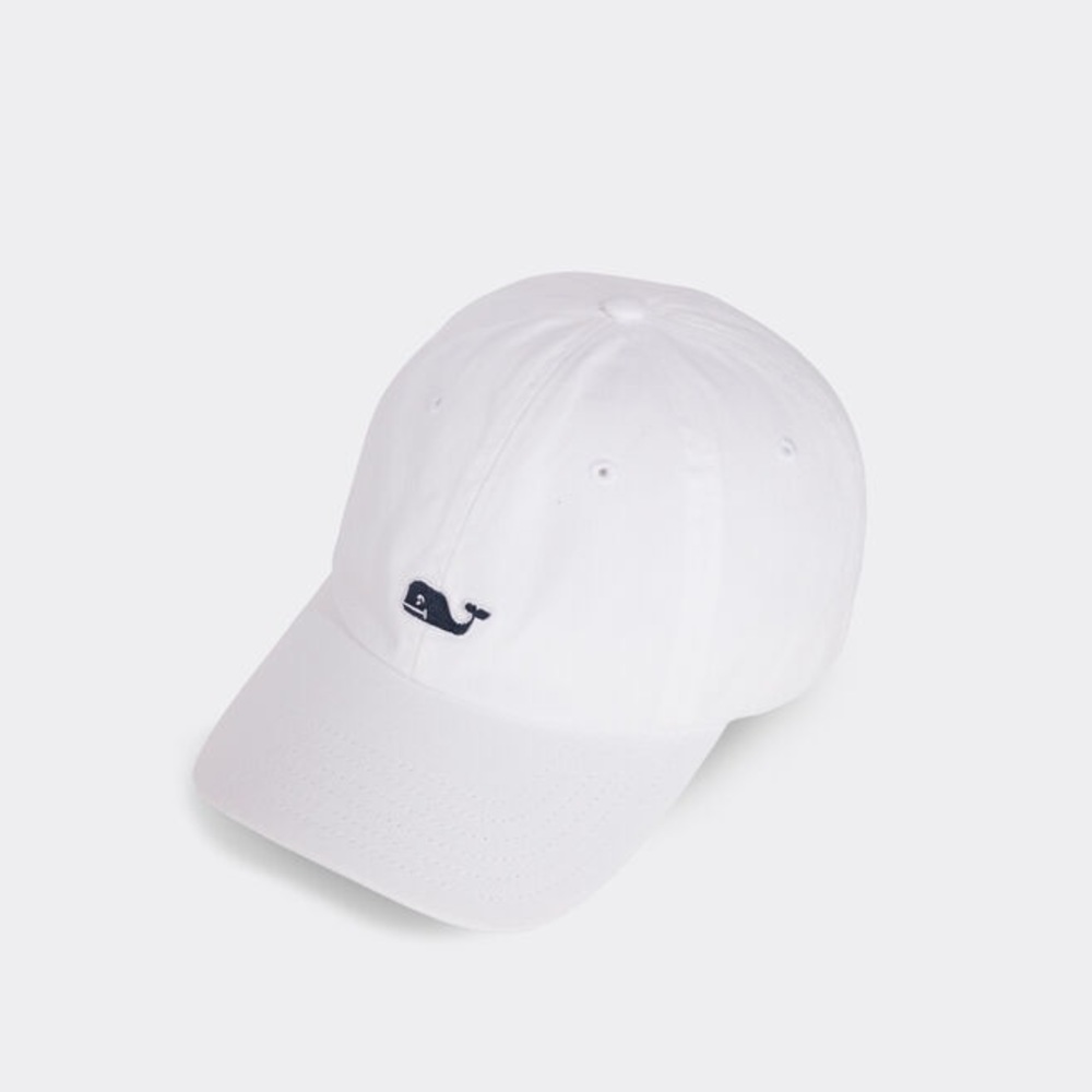 Vineyard Vines White Baseball Cap.